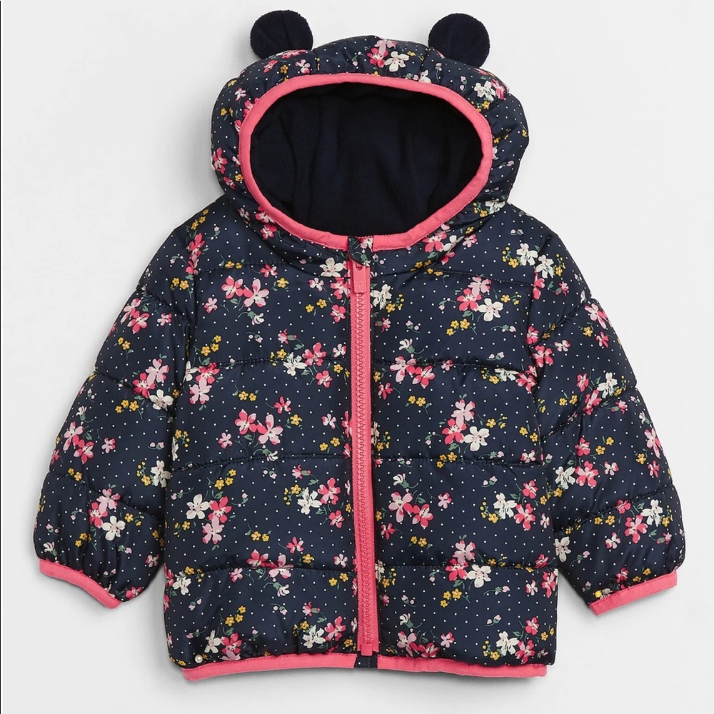 COPY - NWT Gap baby bear puffer jacket